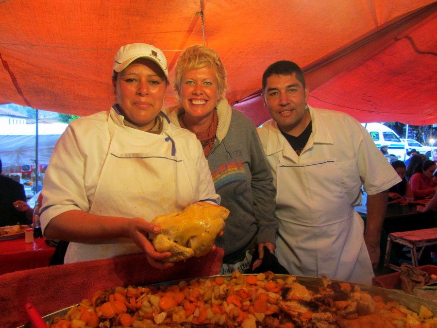 Valen Dawson at La Pollita Feliz