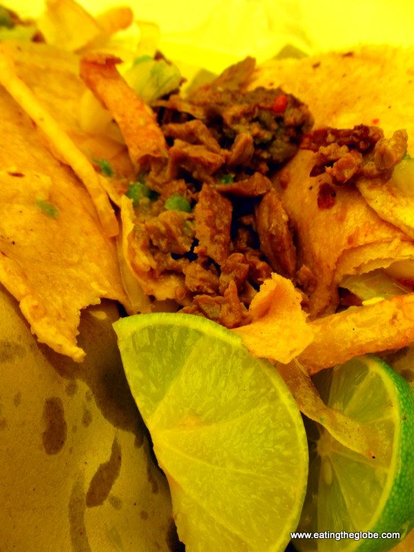 A Perfect Taco Cecina Tacos San Miguel de Allende Tuesday Market/“El Tianguis”