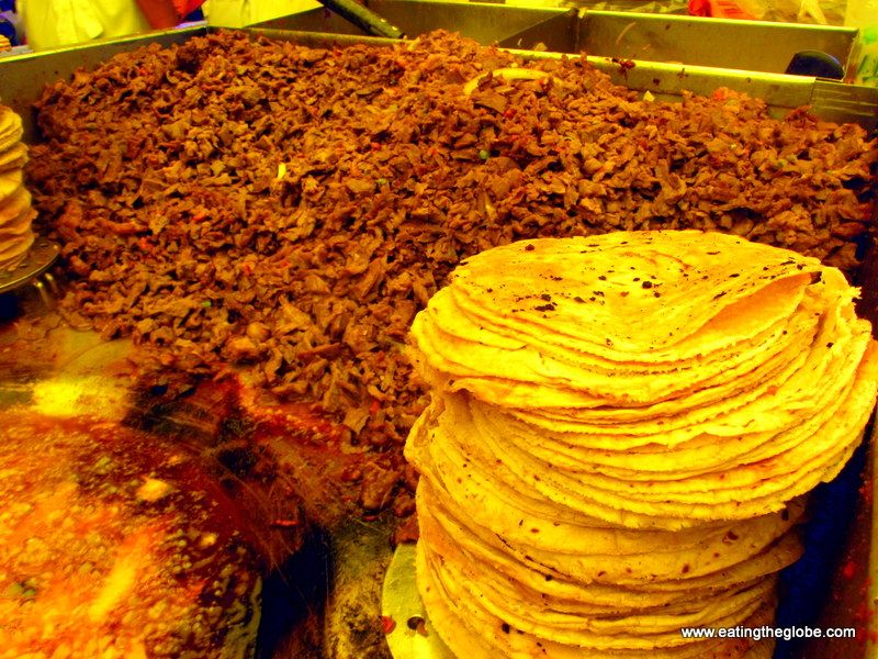 Cecina Meat Cecina at Tuesday Market/“El Tianguis”