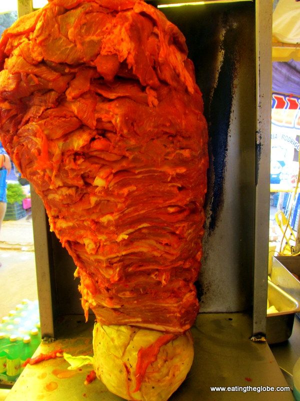 Pastor=Pork Succelence Pastor at Tuesday Market/“El Tianguis”