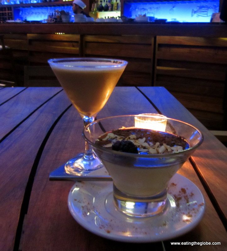 Pescau restaurant dessert in San Miguel de Allende, Mexico