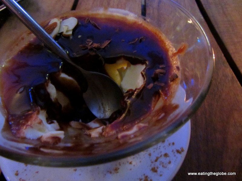 Panna Cotta at Pescau Restaurant in San Miguel de Allende