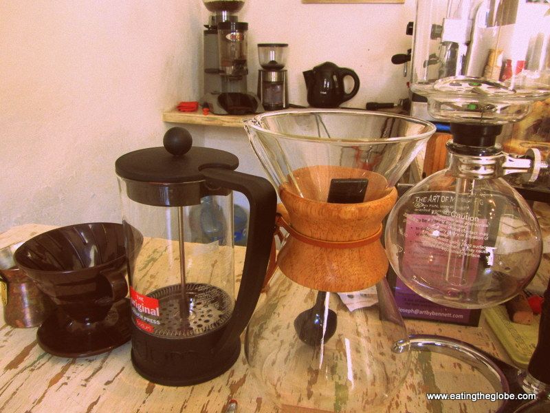 Cafe de la Mancha best coffee in San Miguel de Allende