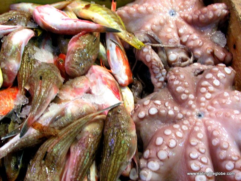 Seafood in Chania Market