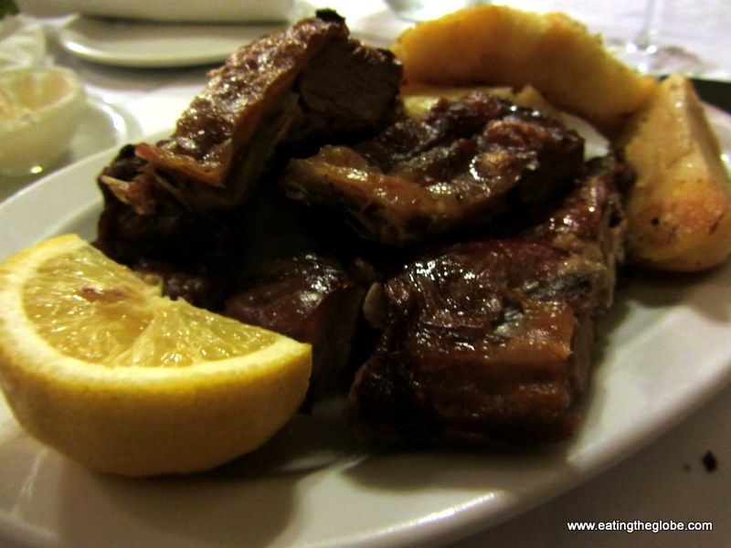 Chrisostomos lamb Chrisostomos restaurant Chania lamb