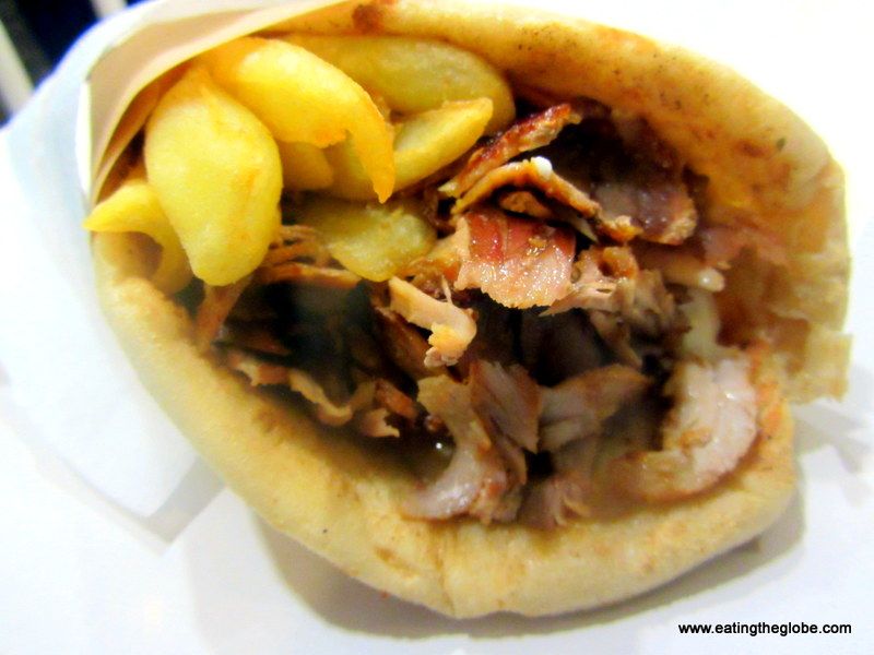 Pork Souvlaki at Opaka