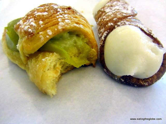 Cannoli and Pistachio Croissant