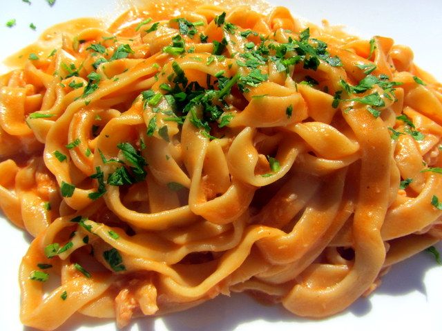 Pasta With Crab Sauce
