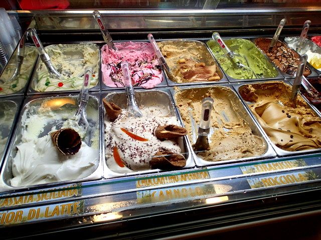 Gelato from L'Arte de Gelato in Erice