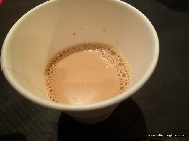 Chai tea at Tandoori Cagliari