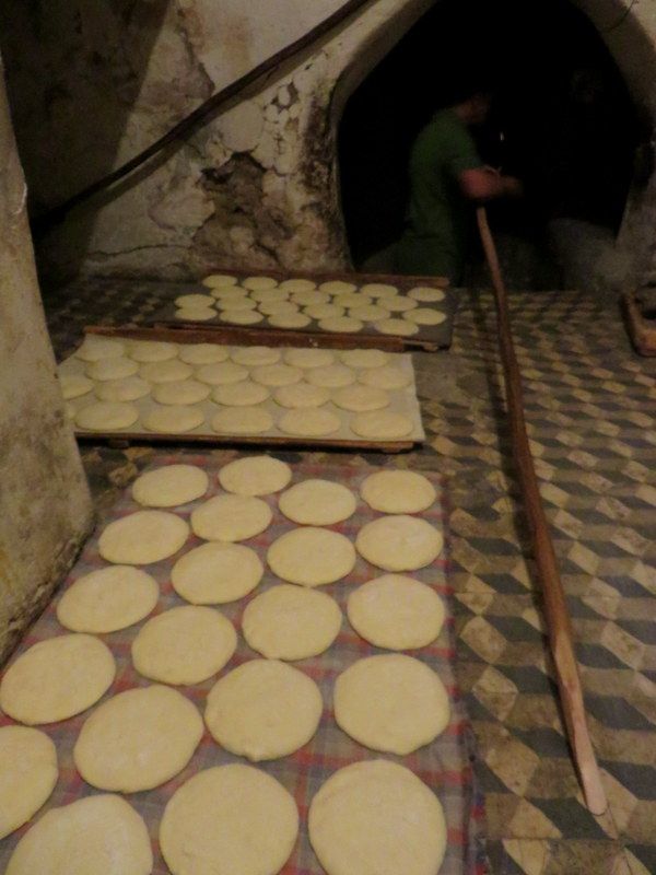 Bread waiting for the oven