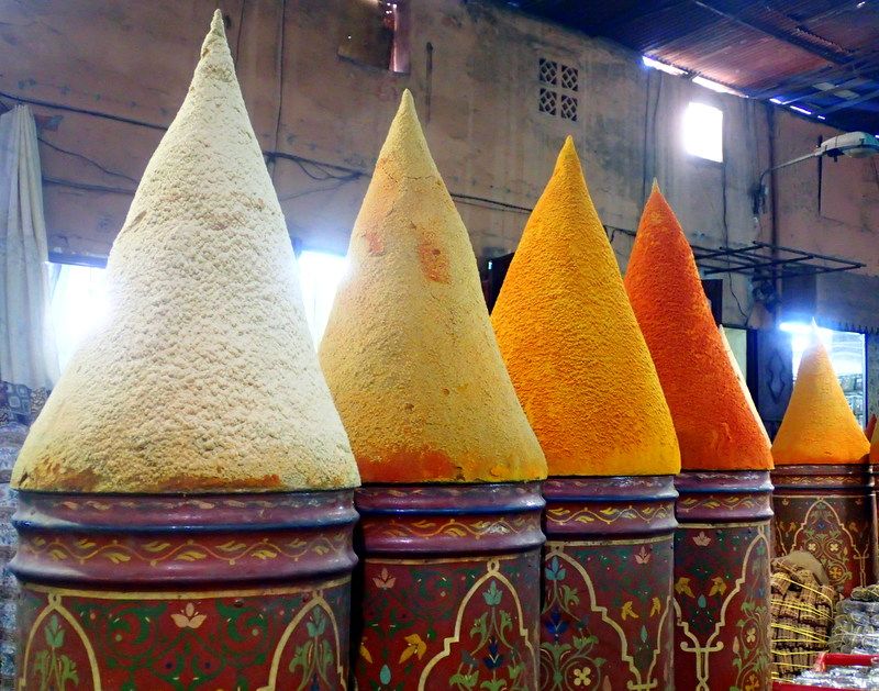 Moroccan spices-Moroccan food