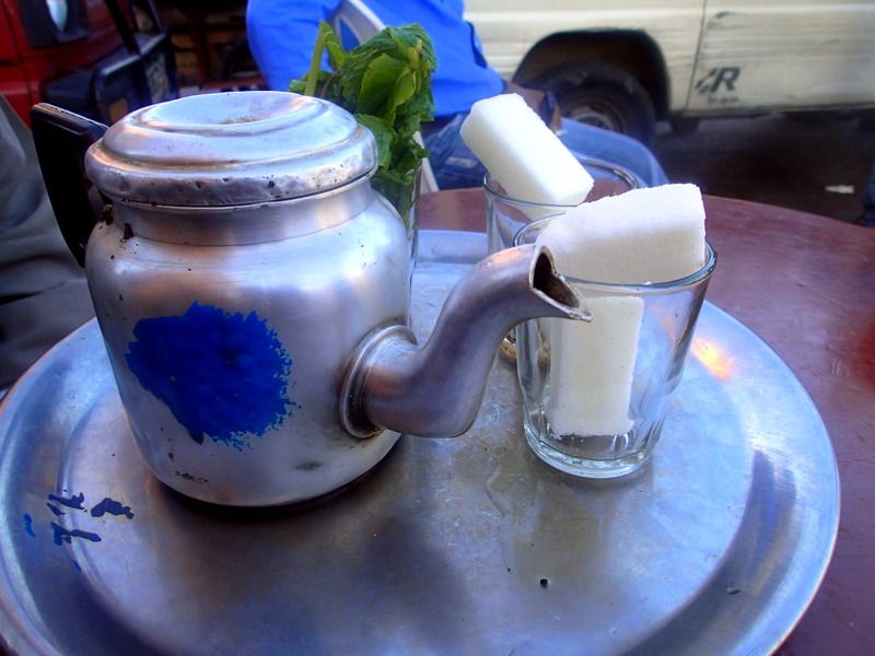 Moroccan mint tea