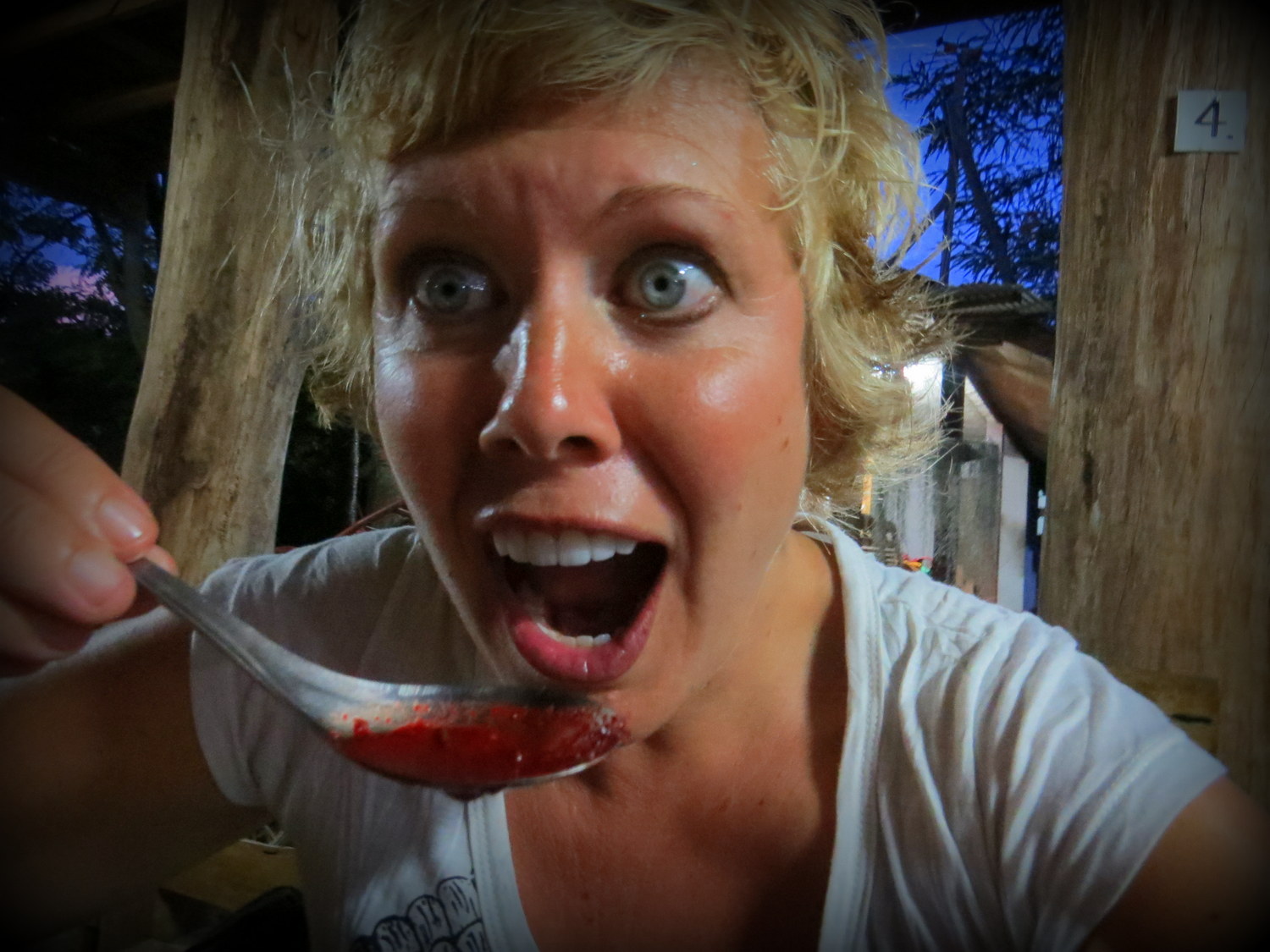 Valen Dawson Eating Thailand