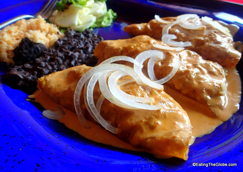 Salsa Kitchen chicken enchiladas