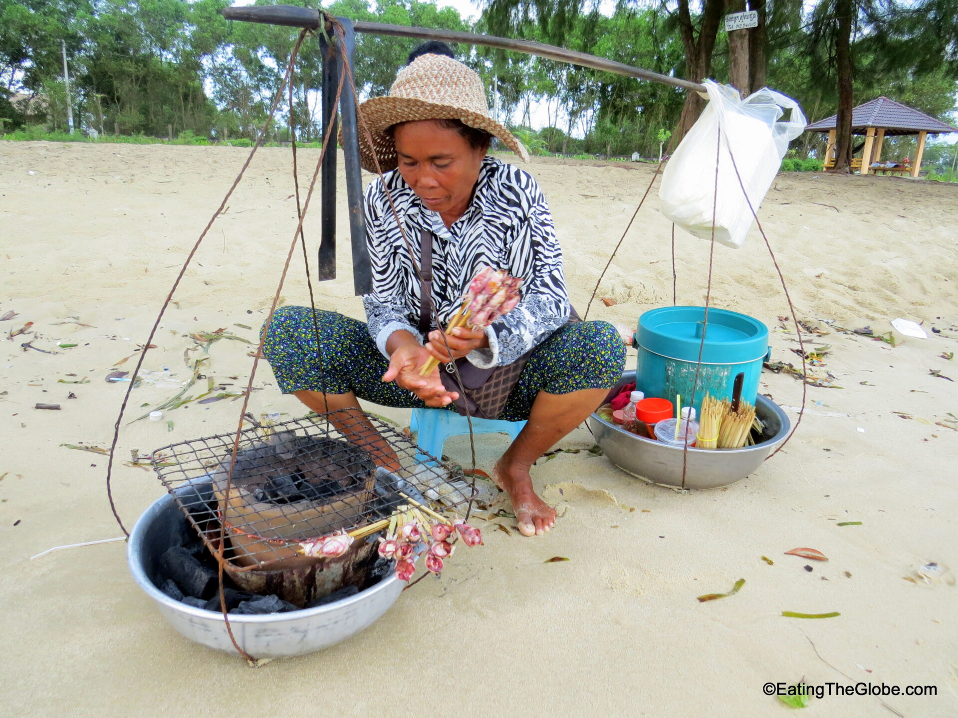 beach food otres beach cambodia