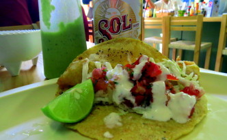 fish tacos in San Miguel Baja Taquito San miguel de allende food