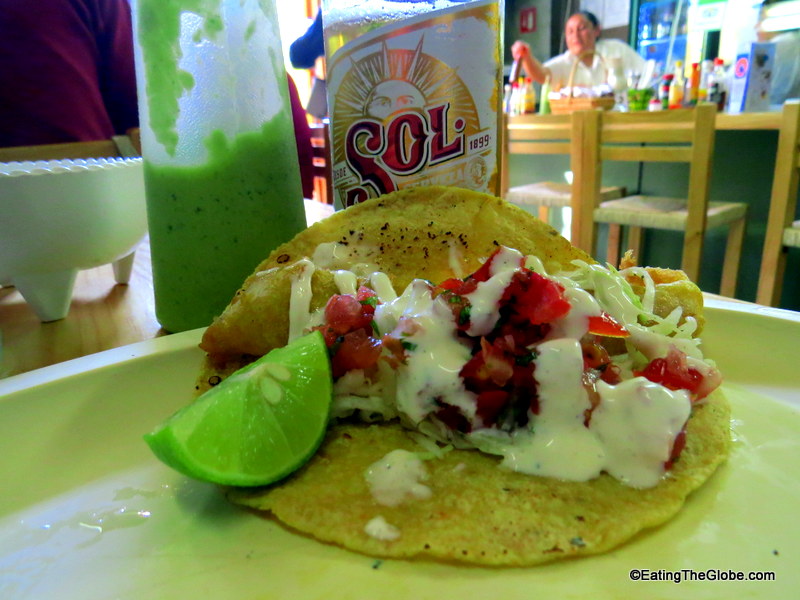 fish tacos in San Miguel Baja Taquito San miguel de allende food