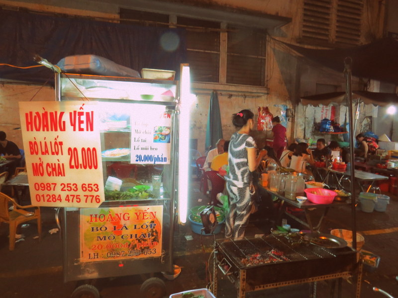 Saigon food bo la lot