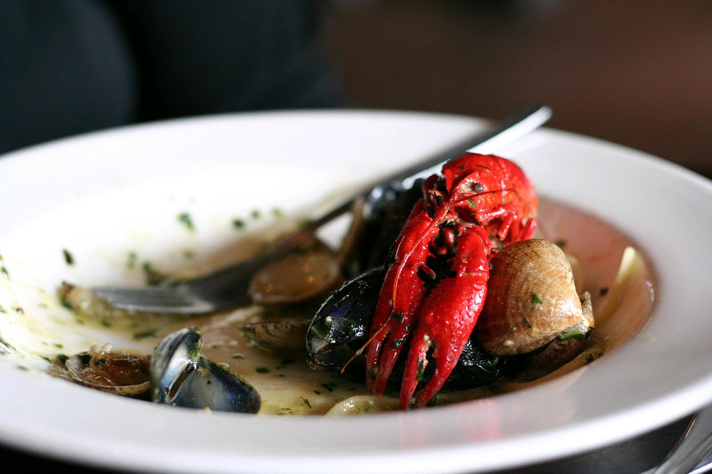 Iceland food lobster soup